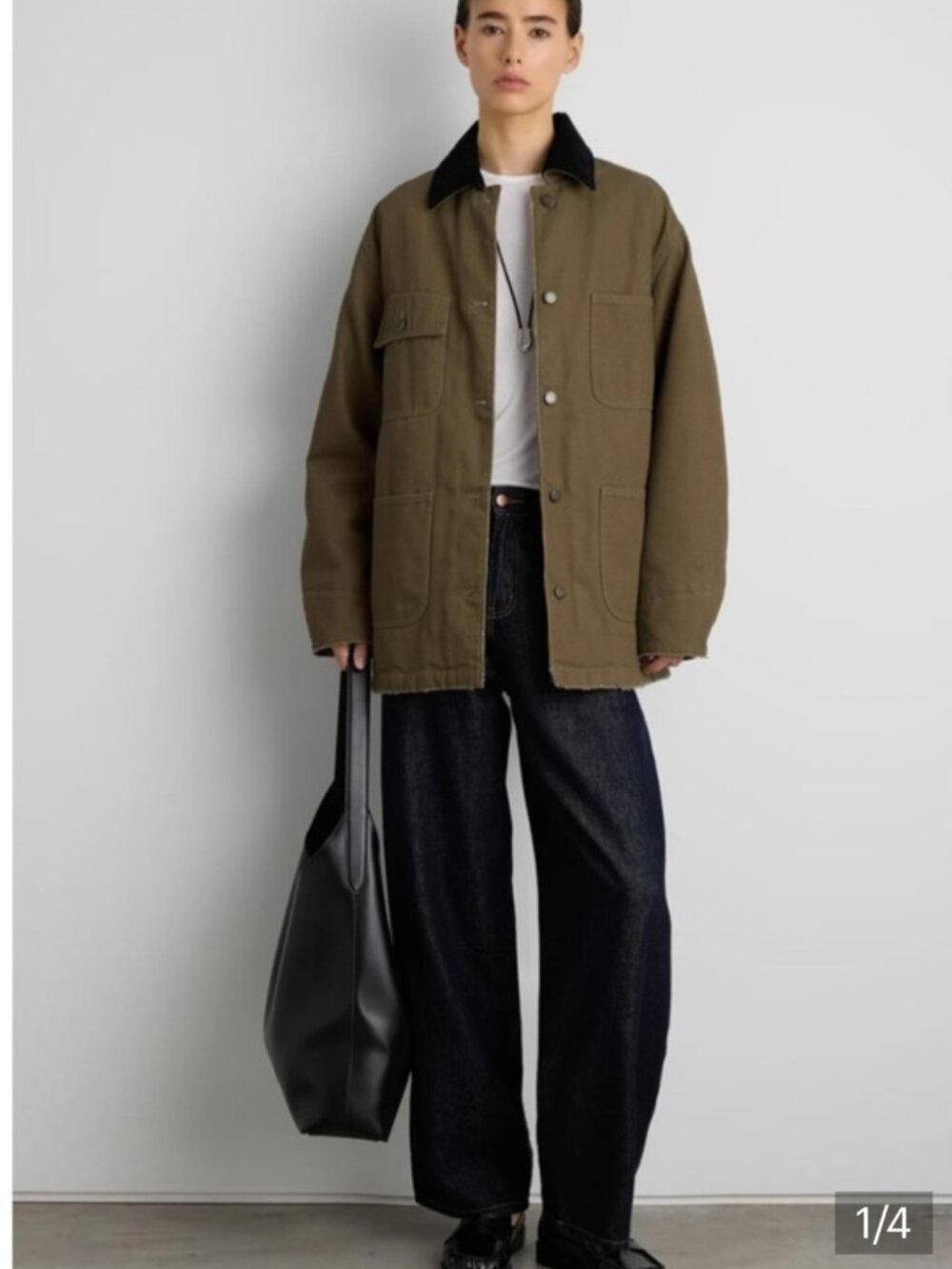 Oak & Fort Chore Jacket Size XS